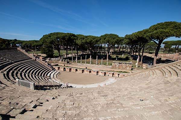 Amphitheater in Ostia Antica 